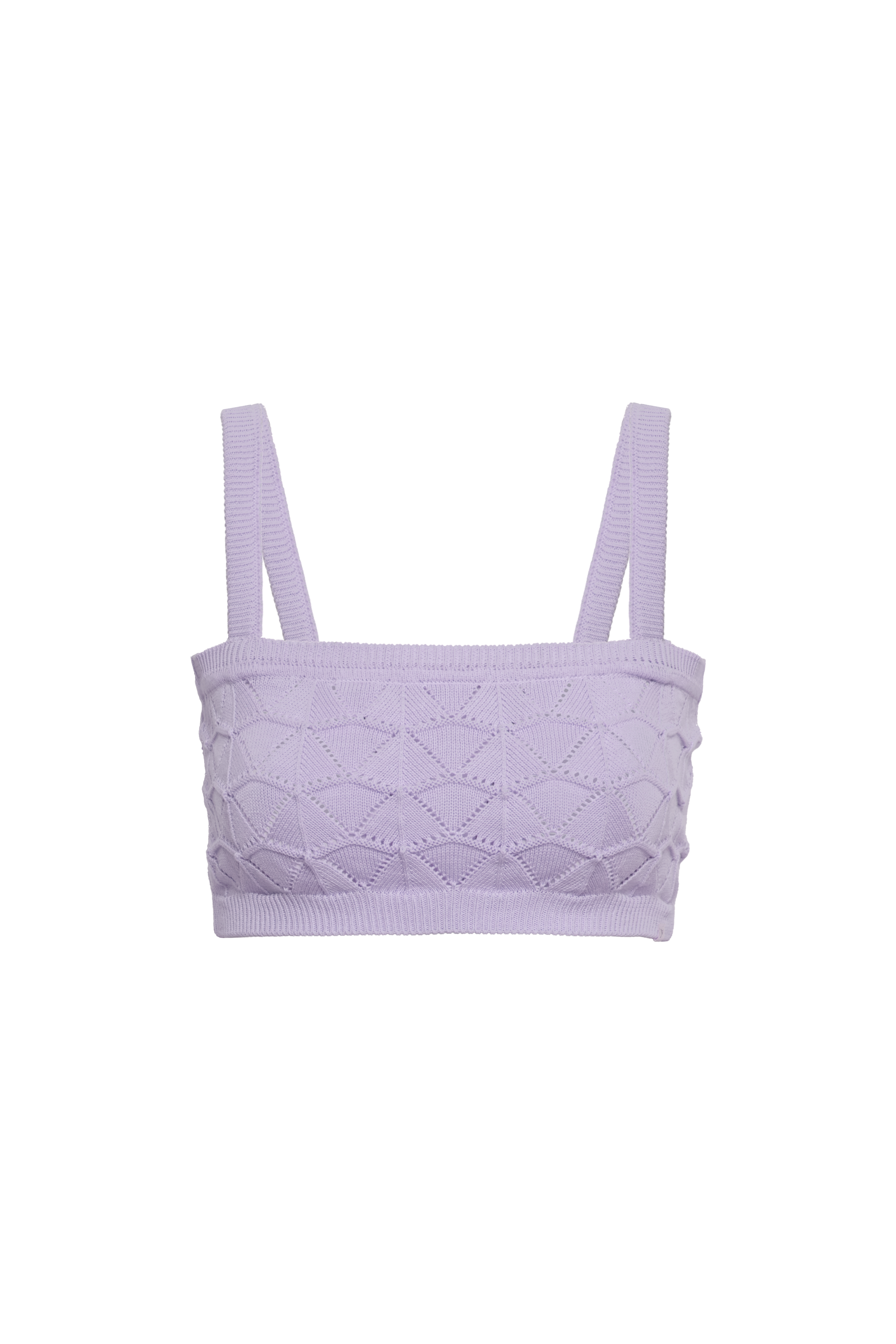 Elegant Bahia lilac set - Women's trendy outfit - Front look