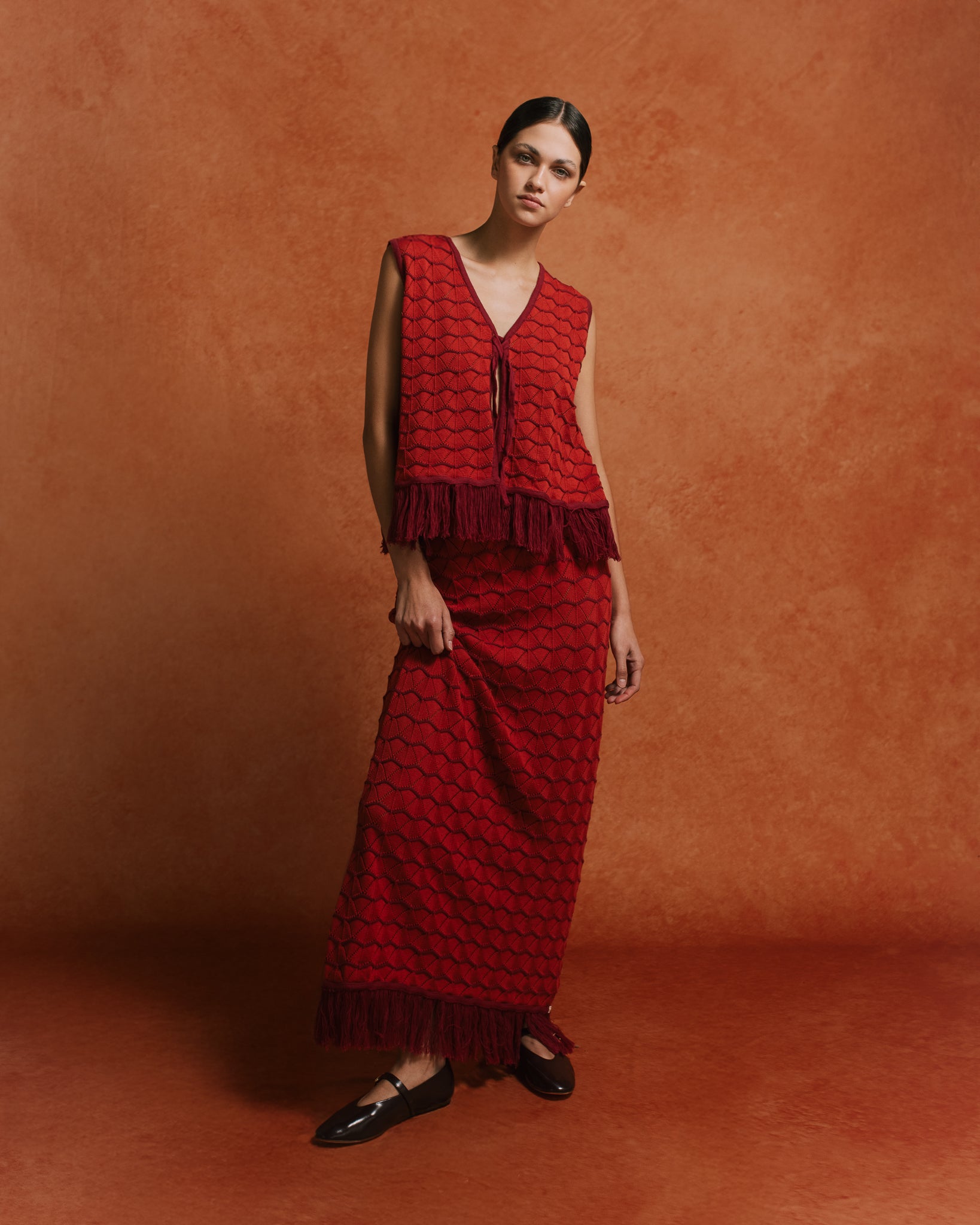CAMARIA GARNET SET